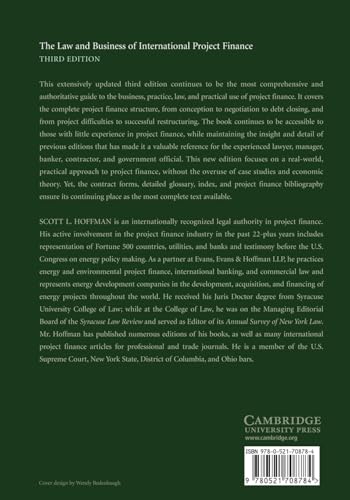The Law and Business of International Project Finance: A Resource for Governments, Sponsors, Lawyers, and Project Participants