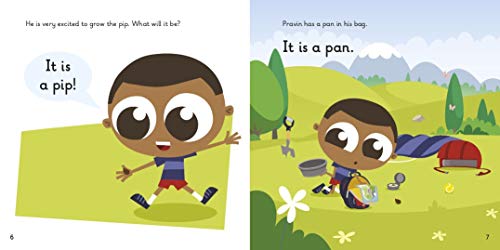Actiphons Level 1 Book 4 Parachute Pravin: Learn phonics and get active with Actiphons!