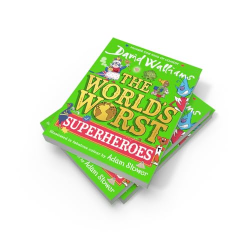 The World’s Worst Superheroes: A book by David Walliams - Retail Maharaj