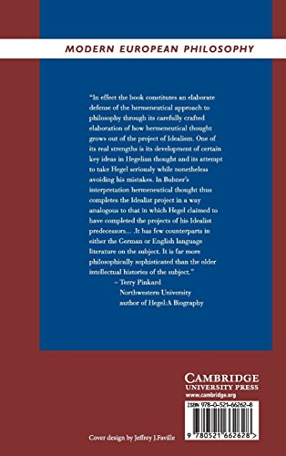 The Innovations of Idealism (Modern European Philosophy)