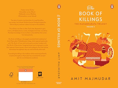 The Book of Killings: Book 3 of the Mahabharata Trilogy | A Modern Retelling of the Mahabharata War | Mythological Fiction on the Kurukshetra War - Retail Maharaj