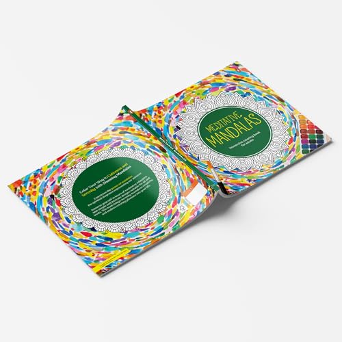 Adult Coloring Book: Meditative Mandalas for Relaxation & Stress Relief | A Mindfulness & Therapy Guide for Adults to Unwind & Boost Creativity: Adult ... Unwind & Boost Creativity [Select Learning] - Retail Maharaj