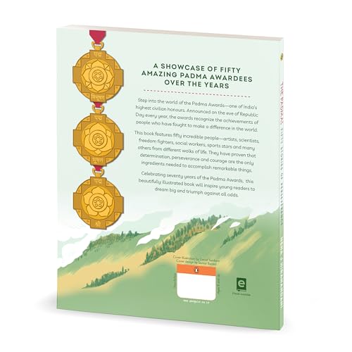 The Padmas: Fifty Stories of Perseverance | Illustrated Biographies of Padma Awardees | A.P.J. Abdul Kalam, Indra Nooyi, Milkha Singh and more | Ages 8+ - Retail Maharaj