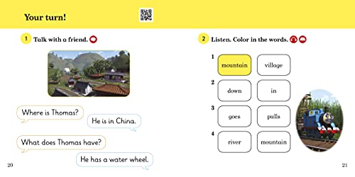 Ladybird Readers Beginner Level - Thomas the Tank Engine - Thomas and the Water Wheel (ELT Graded Reader)