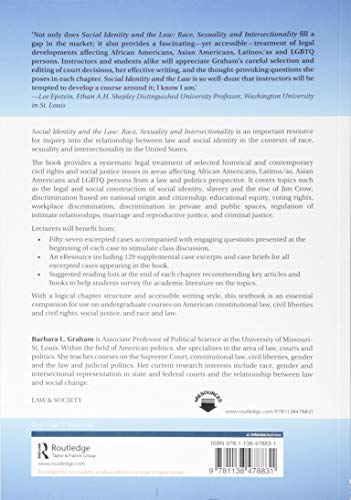 Social Identity and the Law: Race, Sexuality and Intersectionality - Retail Maharaj