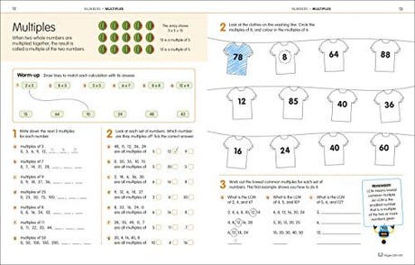 How to be Good at Maths Workbook 2, Ages 9-11 (Key Stage 2): The Simplest-Ever Visual Workbook - Retail Maharaj