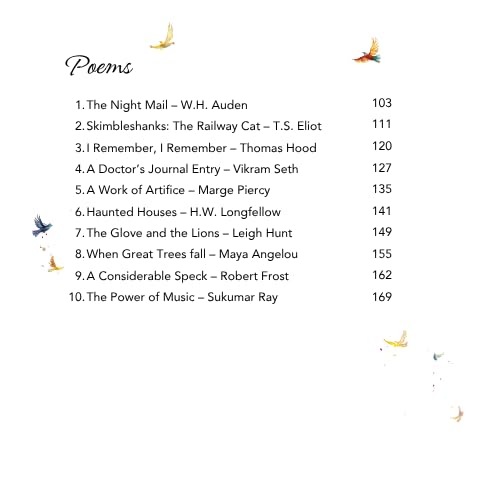 Almond Books Treasure Chest ICSE English Textbook for Class 9 & 10 – Poems & Short Stories | Strictly follows ICSE Syllabus