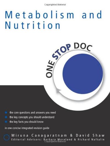 Metabolism And Nutrition One Stop Doc (Ex)