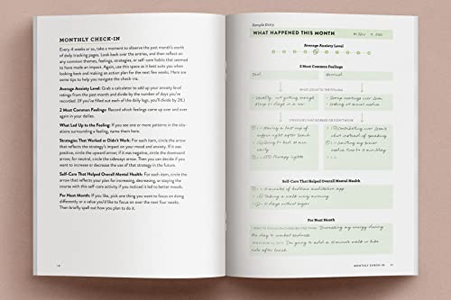 Mental Health Tracker: A Daily Journal to Manage Anxiety and Create Healthy Habits