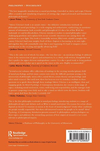 Moral Psychology: A Contemporary Introduction (Routledge Contemporary Introductions to Philosophy) - Retail Maharaj