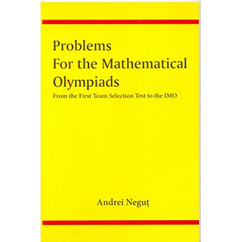 PROBLEMS FOR THE MATHEMATICAL OLYMPIADS - Retail Maharaj