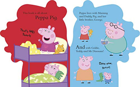 Peppa Pig: All About Peppa: A Peppa-shaped board book - Retail Maharaj