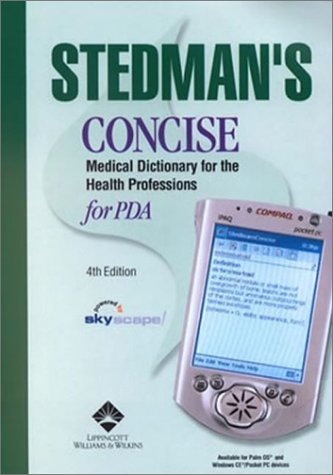 Stedman's Concise Medical Dictionary for PDA