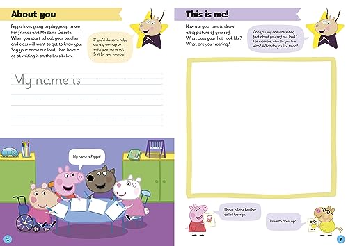 Learn with Peppa: Starting School wipe-clean activity book