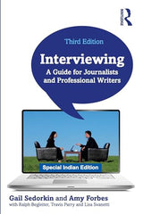 Interviewing:A Guide for Journalists and Professional Writers - Retail Maharaj