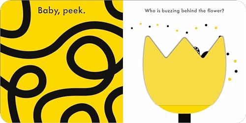 Baby Touch: Peekaboo!: My first black-and-white felt flaps book