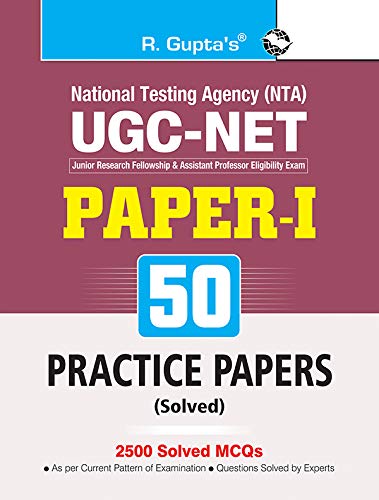NTA-UGC-NET/JRF: (Paper-I) 50 Practice Papers (Solved) - Retail Maharaj