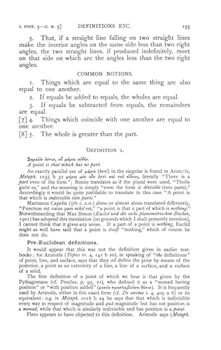 The Thirteen Books of the Elements, Vol. 1