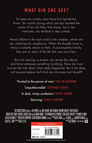 The Woman in the Window: The Number One Sunday Times bestselling debut crime thriller now a major film on Netflix!