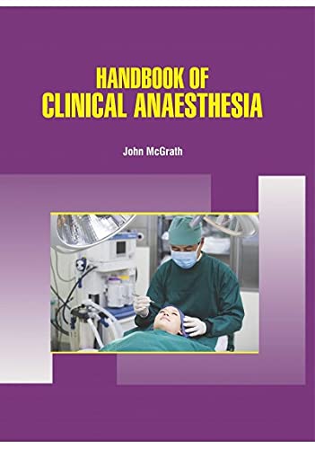 HANDBOOK OF CLINICAL ANAESTHESIA