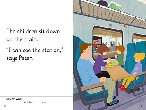 Key Words LVL : 4b : On the Train (Key Words with Peter and Jane)