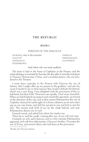 The Republic (Thrift Editions)
