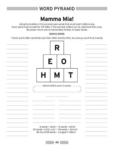 Creative Brain Games Perplexing Word Puzzles: Create Over 30 Magical Miniatures!