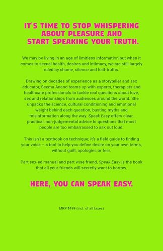 Speak Easy : A Field Guide to Love, Longing and Intimacy - Retail Maharaj