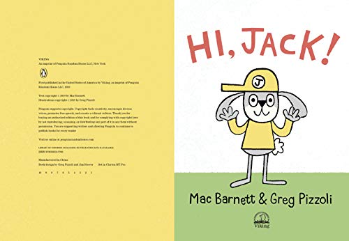 Hi, Jack!: 1 (A Jack Book)