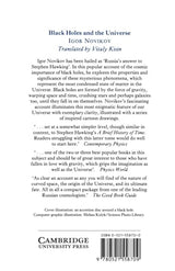 Black Holes and the Universe (Canto)