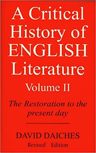 A Critical History Of English Literature Vol-2 - Retail Maharaj