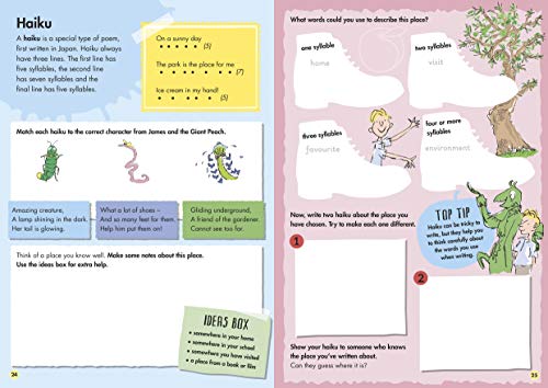 Roald Dahl Creative Writing with James and the Giant Peach: How to Write Phenomenal Poetry