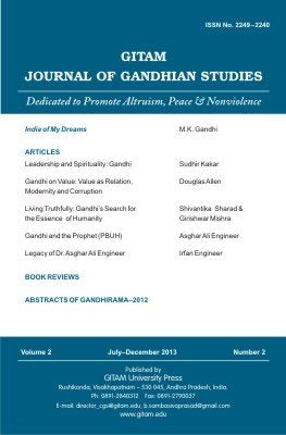 Gitam Journal of Gandhian Studies (Vol. 2, no. 2) - Retail Maharaj