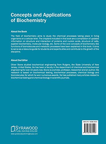 Concepts and Applications of Biochemistry