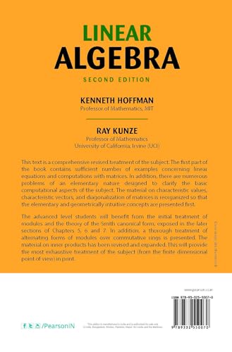 Linear Algebra - Retail Maharaj