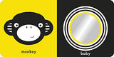 Baby Touch: Faces: a black-and white-boo
