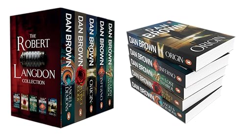 The Robert Langdon Collection: 5 Books Boxset (Angels and Demons, The Da Vinci Code, The Lost Symbol, Inferno, Origin)