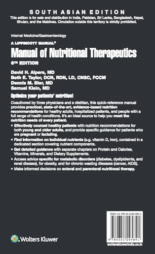 Manual of Nutritional Therapeutics, 6ed