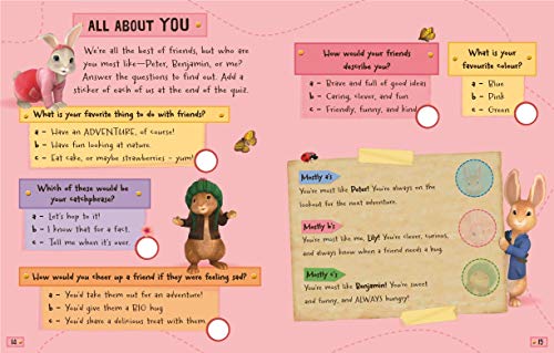 Peter Rabbit Animation: Best Friends Sticker Book