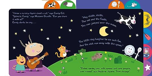 Peppa Pig: Peppa’s Favourite Nursery Rhymes: Tabbed Board Book