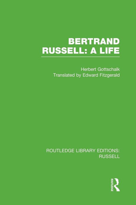 Bertrand Russell: A Life (Routledge Library Editions: Russell) - Retail Maharaj