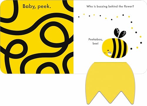 Baby Touch: Peekaboo!: My first black-and-white felt flaps book