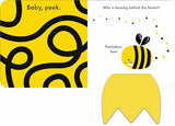 Baby Touch: Peekaboo!: My first black-and-white felt flaps book