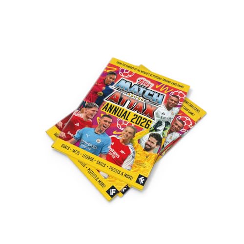 Match Attax Annual 2026: The best official illustrated football annual, brand new for 2026 and full of action – the perfect gift for footy-loving kids and teens this Christmas! - Retail Maharaj