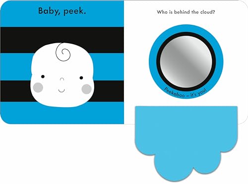 Baby Touch: Peekaboo!: My first black-and-white felt flaps book