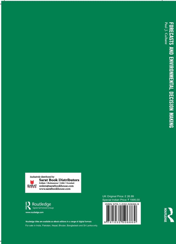 Forecasts And Environmental Decision Making - Retail Maharaj