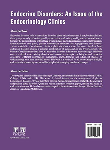 Endocrine Disorders: An Issue of the Endocrinology Clinics