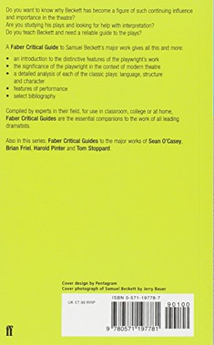 Samuel Beckett: Faber Critical Guide
