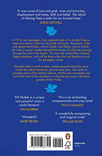 The Island of Missing Trees: Women’s Prize Shortlisted Novel by Elif Shafak| A Poignant Tale of Love, Loss & Nature Set Between Cyprus & London - Retail Maharaj