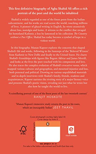 A Map of Longings: Life and Works of Agha Shahid Ali - Retail Maharaj